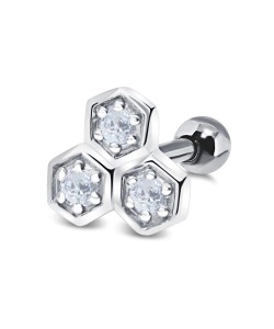 Beautiful Crystal Ear Piercing TIP-2742